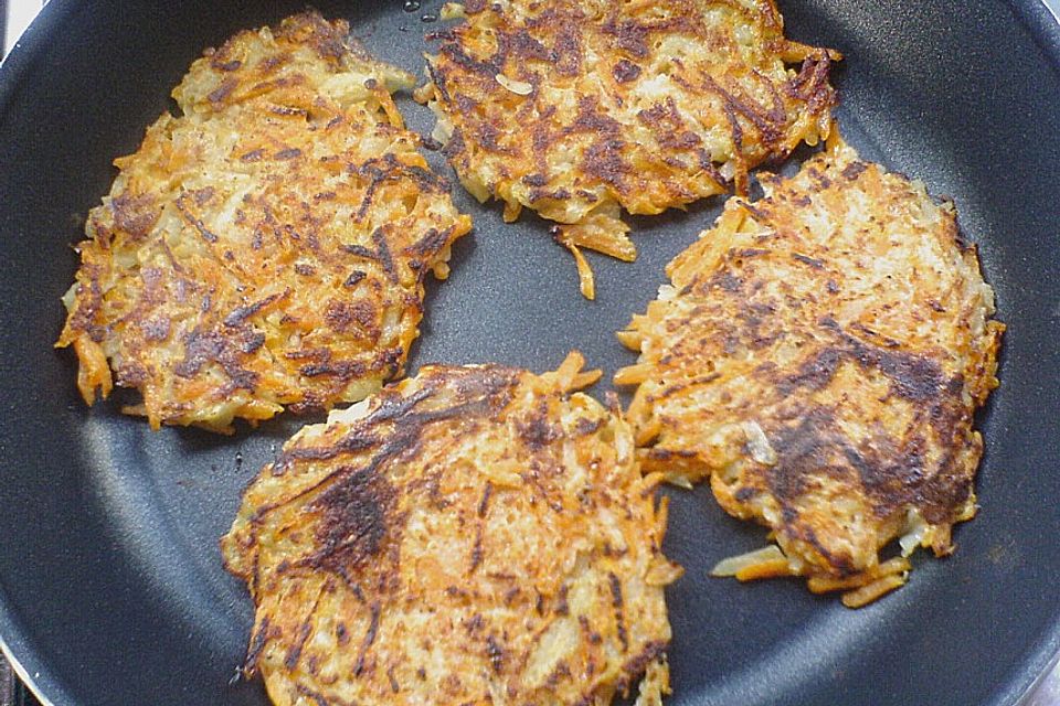 Kartoffel - Möhren - Rösti