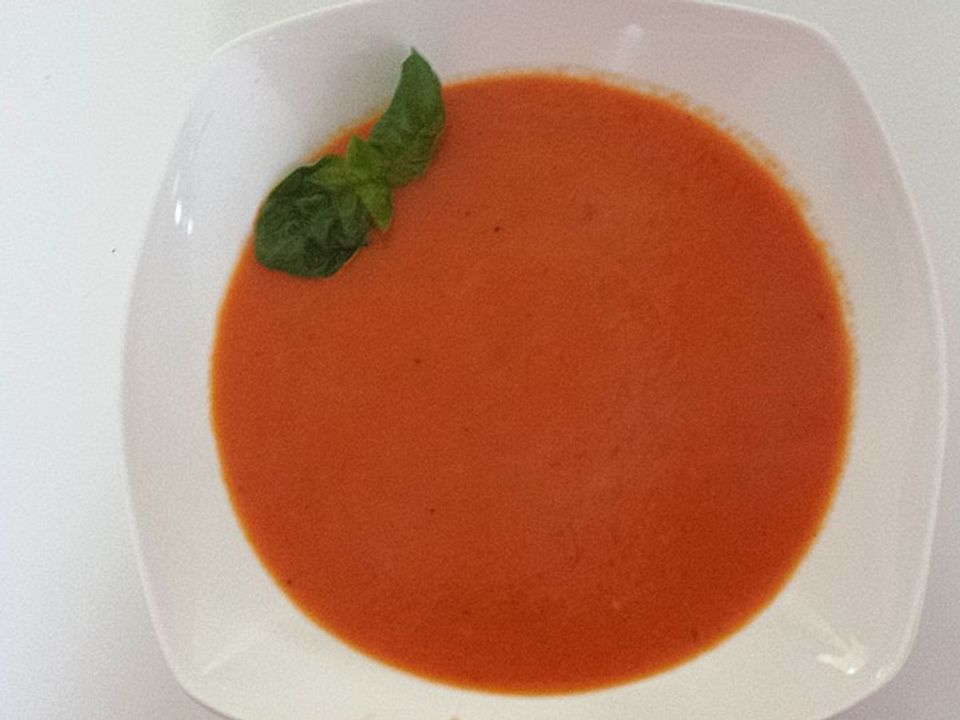 Die beste Tomatencremesuppe von tatiascha| Chefkoch