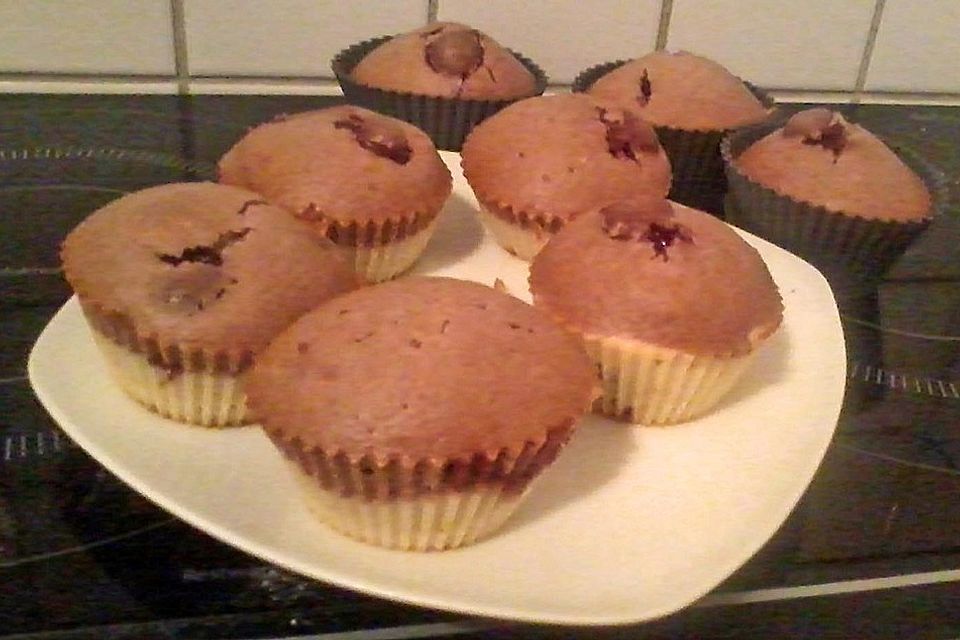 Donauwellen - Muffins