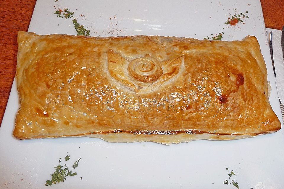 Blätterteig - Hackbraten Blätterteig - Hackbraten