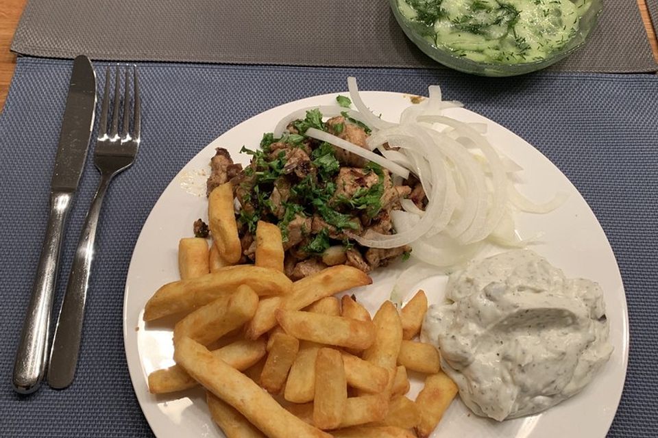 Pfannen-Gyros