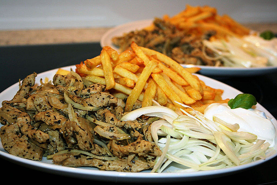 Pfannen-Gyros