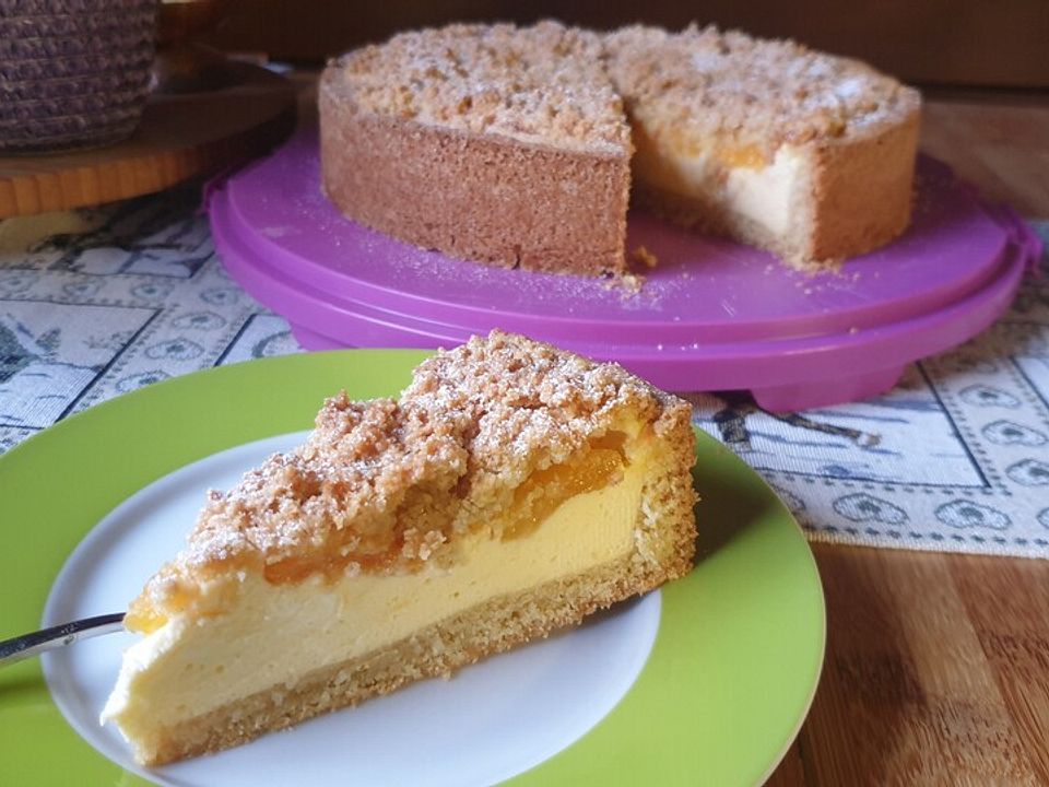 Käse - Aprikosen - Kuchen von krikri| Chefkoch