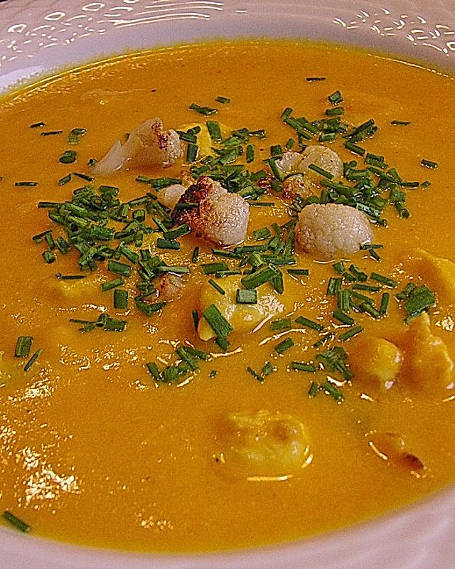 Blumenkohl - Curry - Suppe