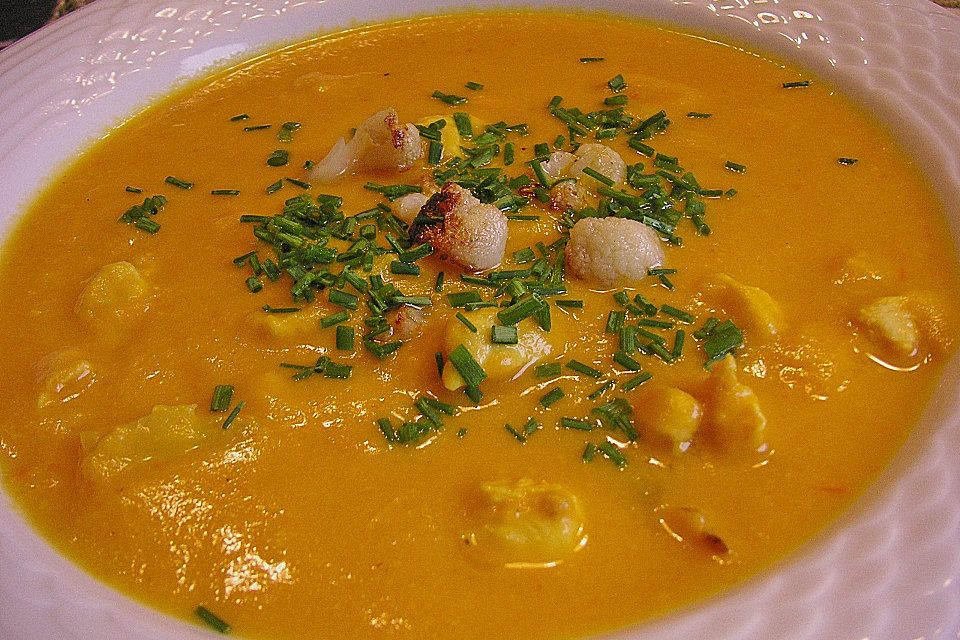 Blumenkohl - Curry - Suppe