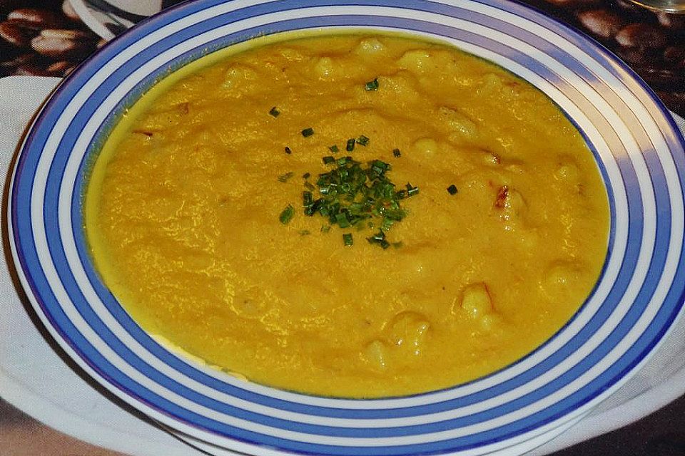 Blumenkohl - Curry - Suppe