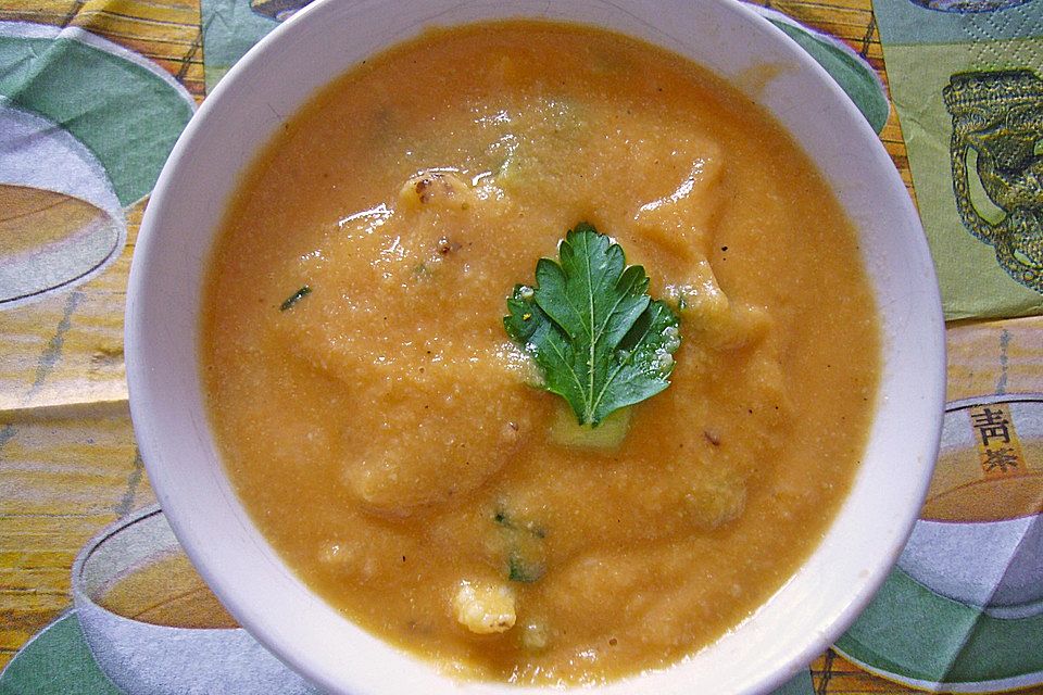 Blumenkohl - Curry - Suppe