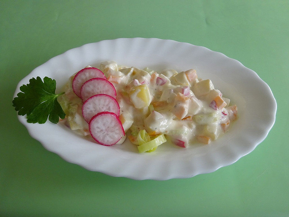 Kartoffelsalat mit Kürbiskernen von fische242| Chefkoch
