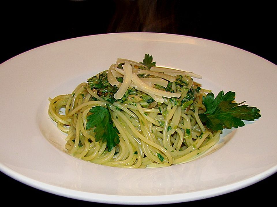 Olivenöl - Knoblauch - Soße für Spaghetti von aime-becks | Chefkoch