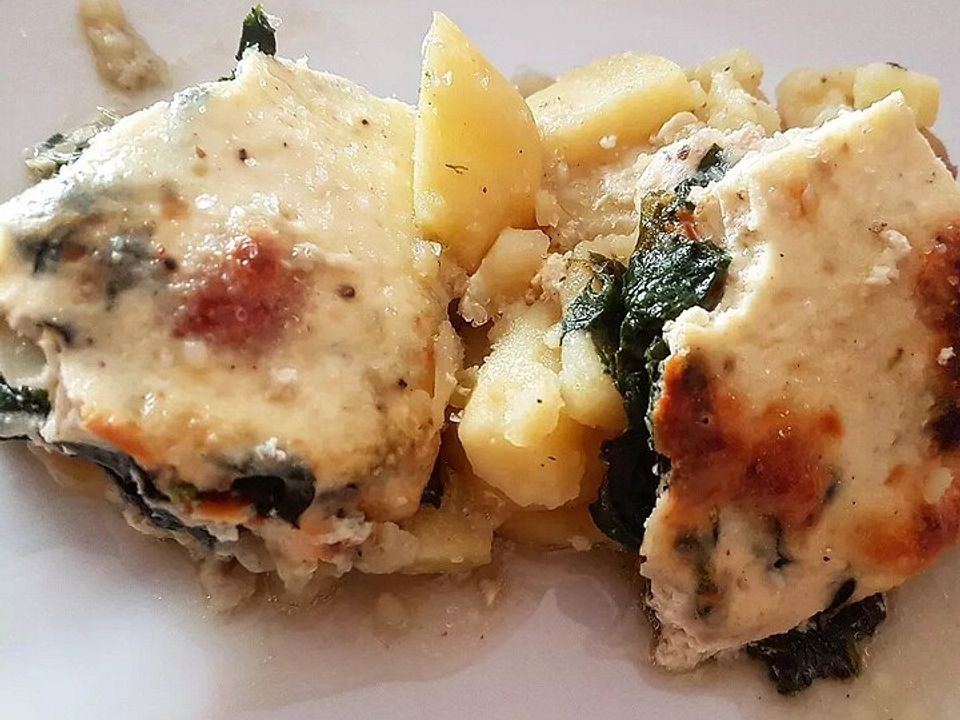 Spinat-Kartoffel Gratin von Turandot| Chefkoch
