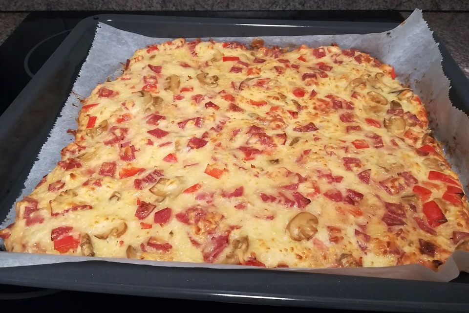 Schüttelpizza