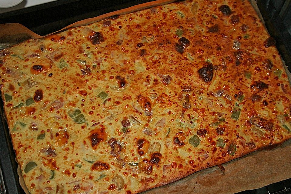 Schüttelpizza