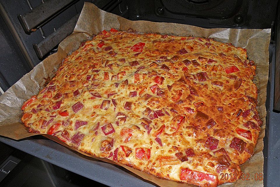 Schüttelpizza