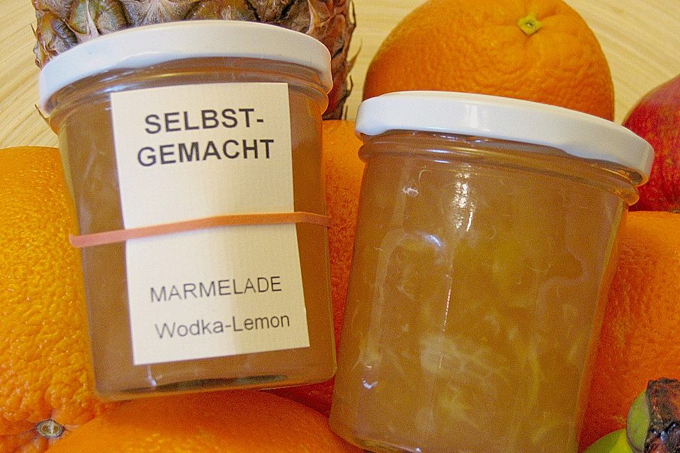 Wodka - Lemon - Marmelade