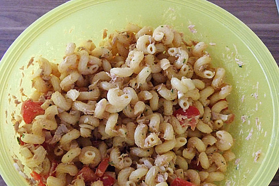 Spaghetti-Thunfisch-Salat