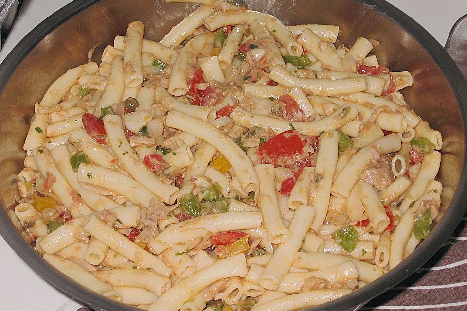 Spaghetti-Thunfisch-Salat