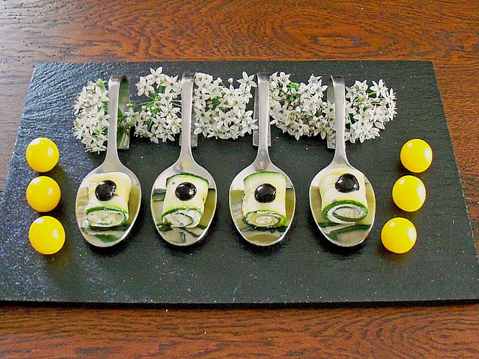 Gefüllte Zucchiniröllchen von e-hasi| Chefkoch