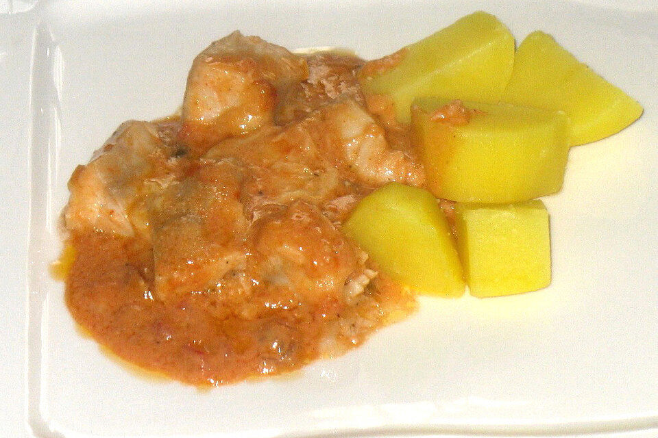 Evi´s Kabeljaufilet in Salsa - Soße