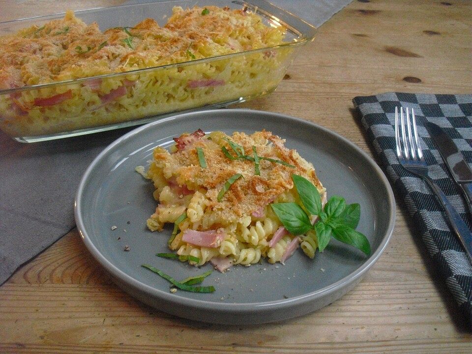 Schinken Nudel Auflauf Von Hexlein Chefkoch