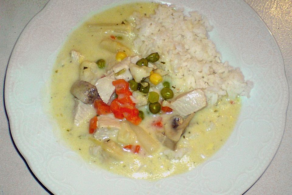 Aldi - Geflügelfrikassee Aldi - Geflügelfrikassee