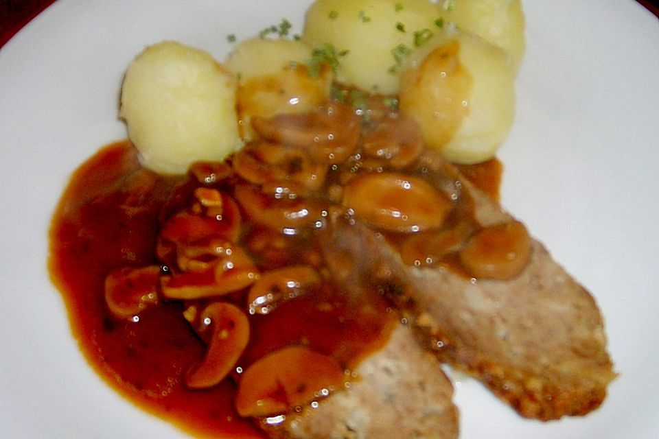 Deftiger Hackbraten