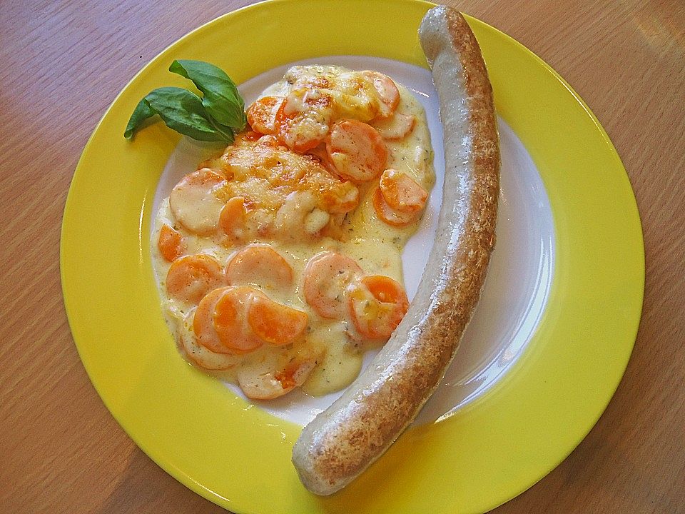 Überbackene Möhren in Käsesoße von pro-vit| Chefkoch