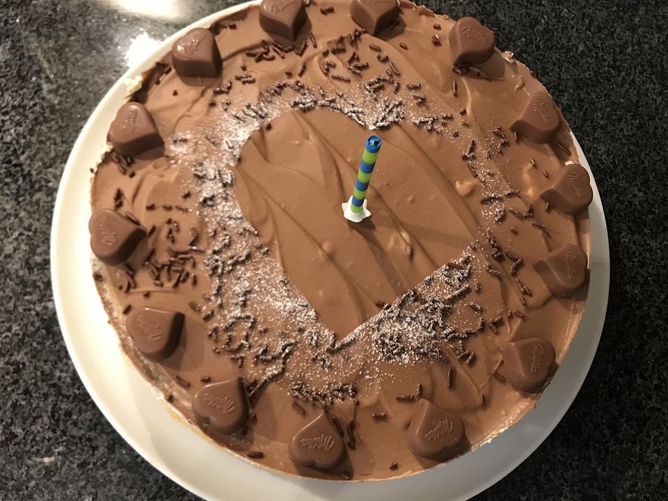 Milka - Herzen - Torte von Claudia82 | Chefkoch