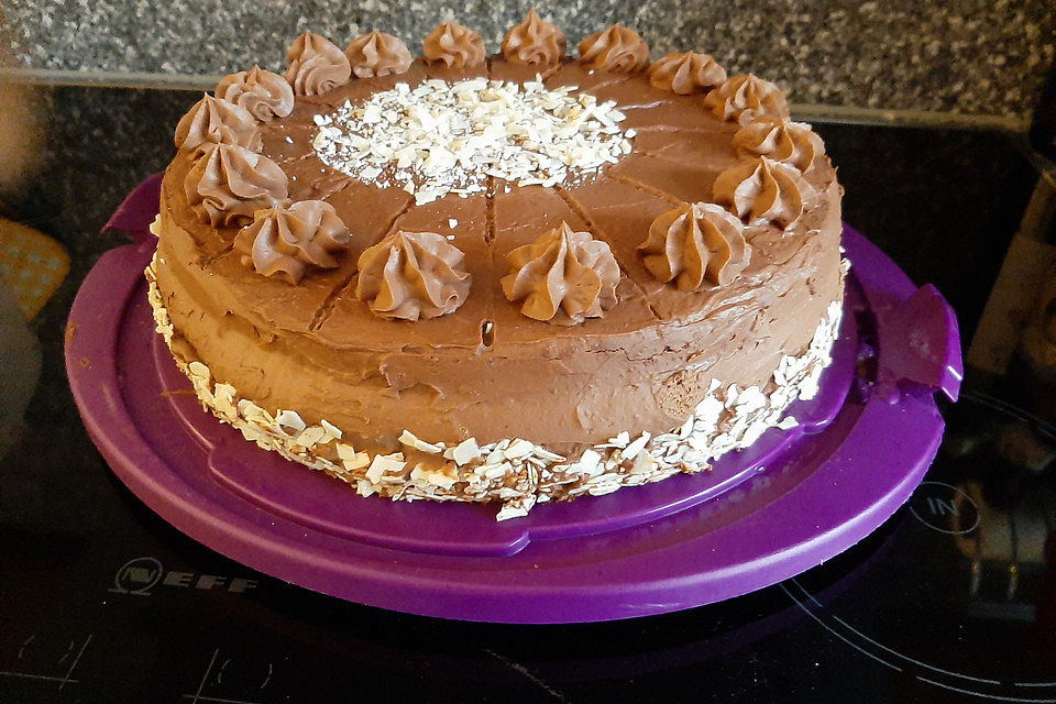 Milka - Herzen - Torte