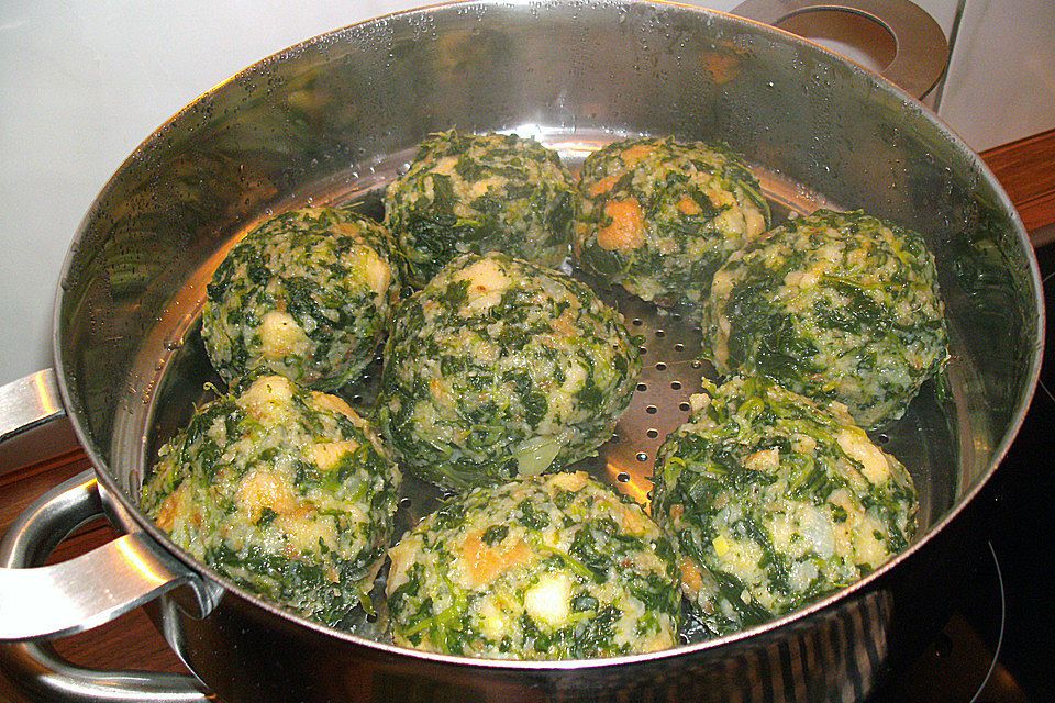 Spinatknödel