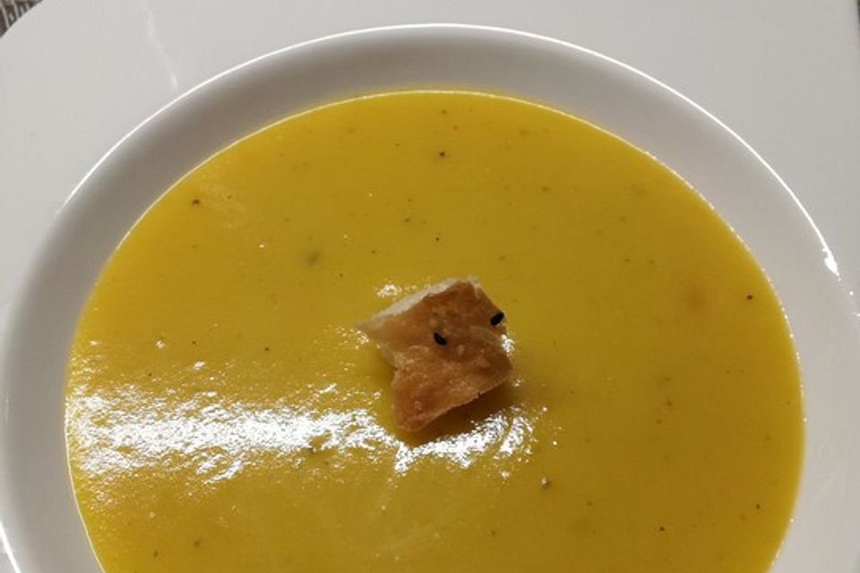 Kartoffel - Kürbis - Cremesuppe