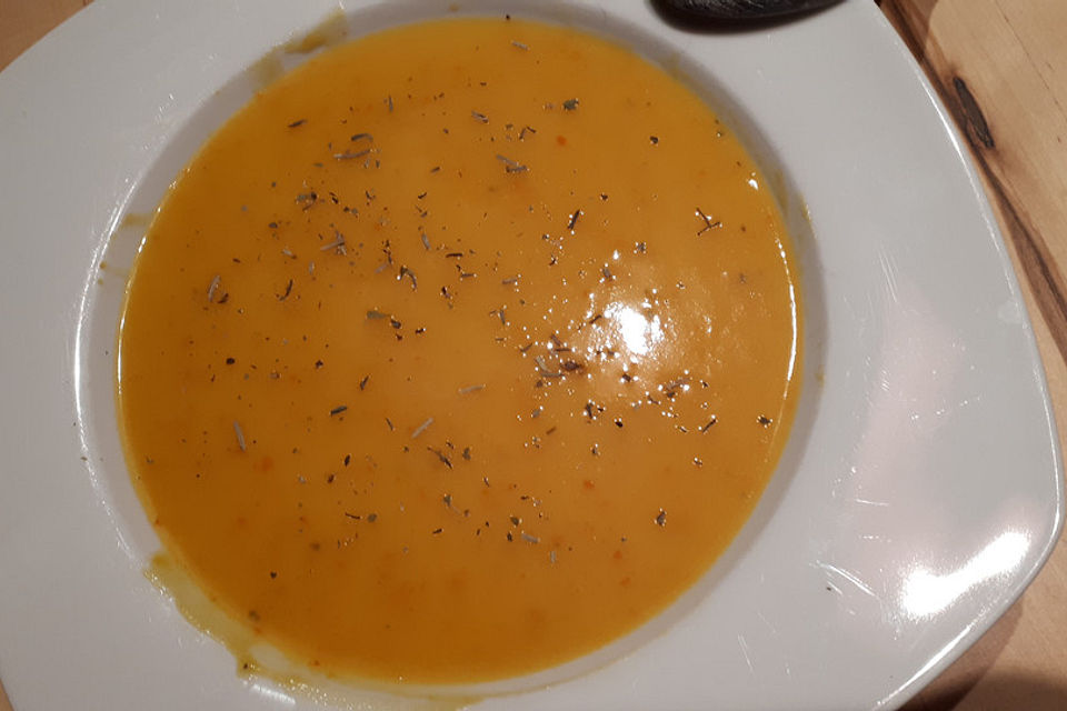 Kartoffel - Kürbis - Cremesuppe