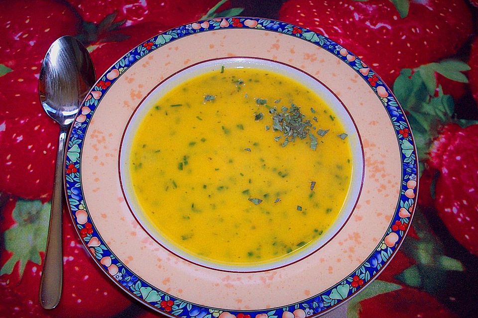 Kartoffel - Kürbis - Cremesuppe