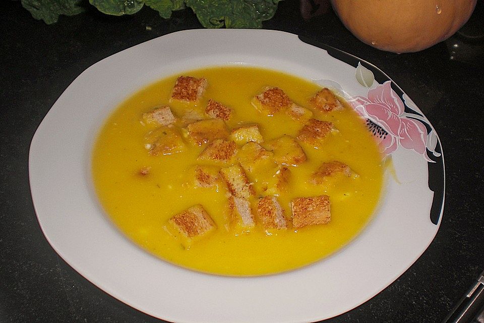 Kartoffel - Kürbis - Cremesuppe