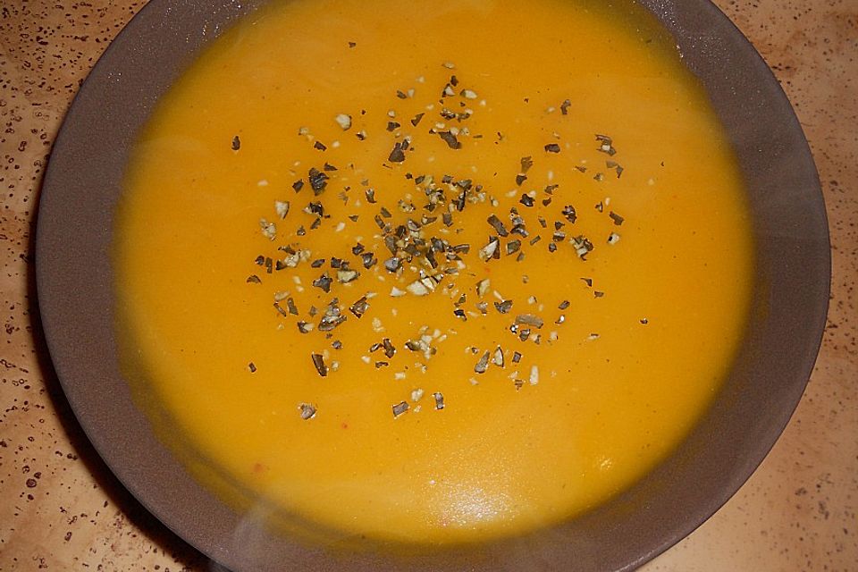 Kartoffel - Kürbis - Cremesuppe