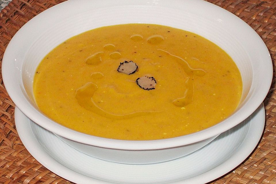 Kartoffel - Kürbis - Cremesuppe