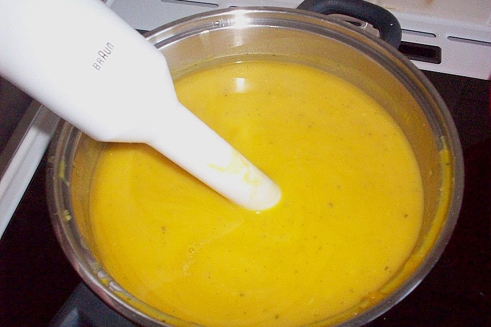 Kartoffel - Kürbis - Cremesuppe