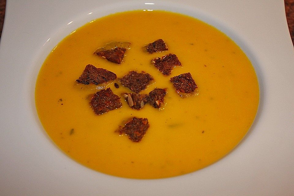 Kartoffel - Kürbis - Cremesuppe