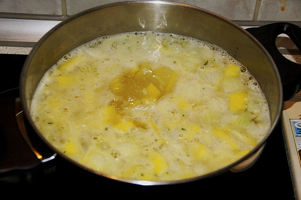 Kartoffel - Kürbis - Cremesuppe