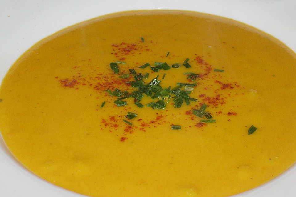 Kartoffel - Kürbis - Cremesuppe