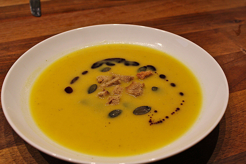 Kartoffel - Kürbis - Cremesuppe