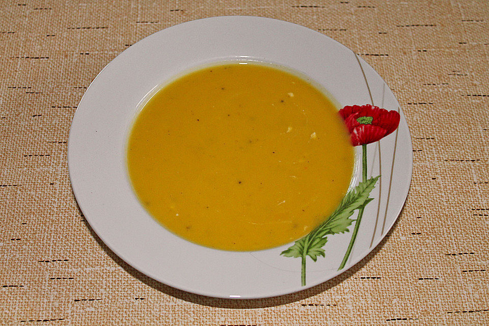 Kartoffel - Kürbis - Cremesuppe