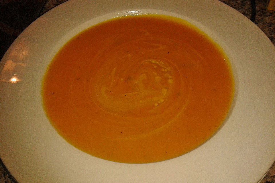 Kartoffel - Kürbis - Cremesuppe