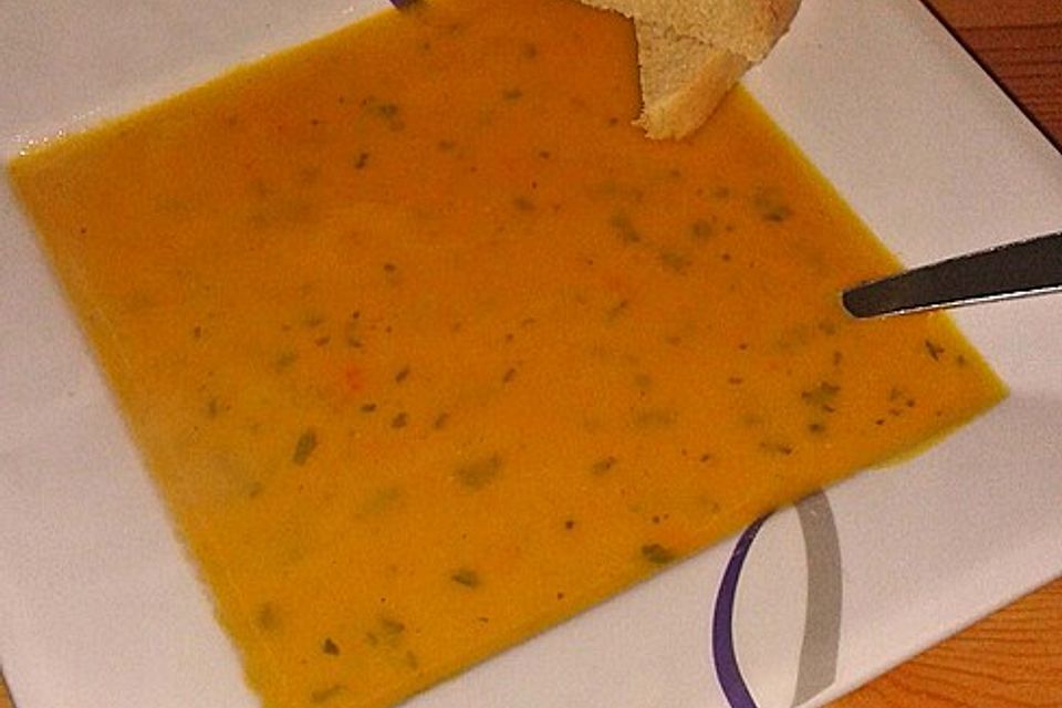 Kartoffel - Kürbis - Cremesuppe