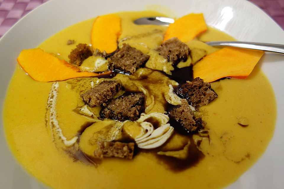 Kartoffel - Kürbis - Cremesuppe