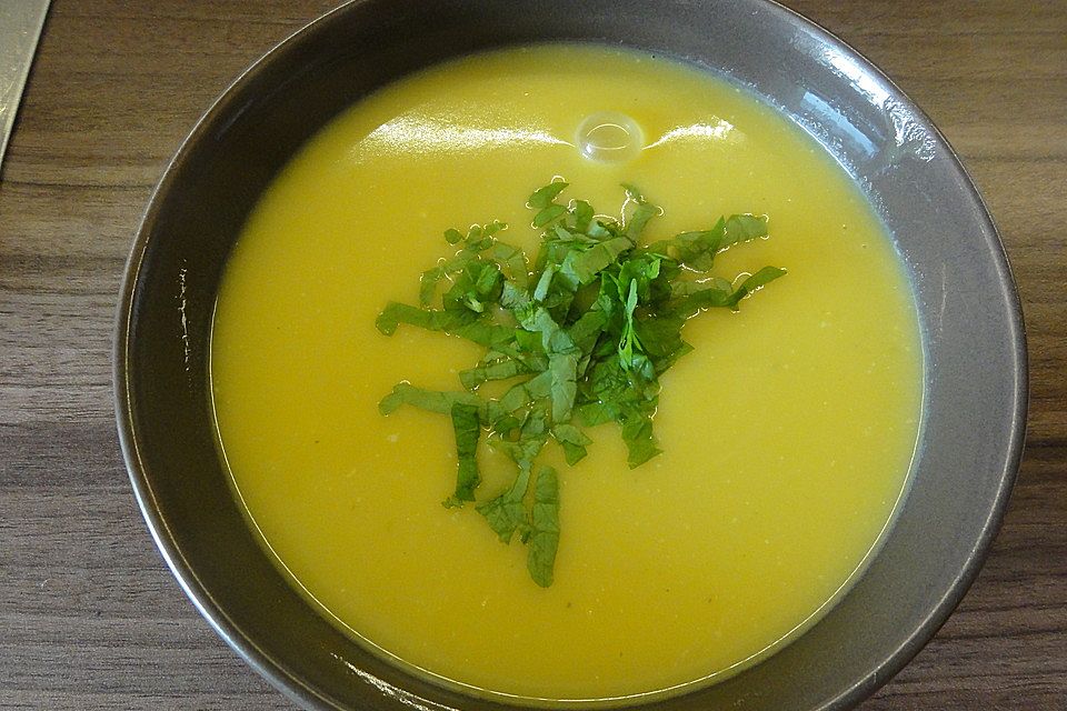 Kartoffel - Kürbis - Cremesuppe