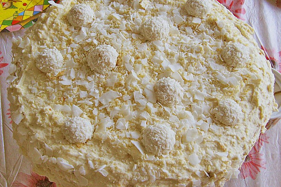 Falsche Raffaelo - Torte