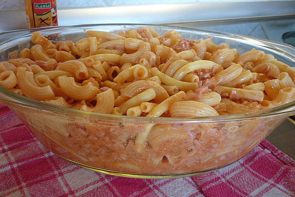 Tomaten - Sahne - Auflauf