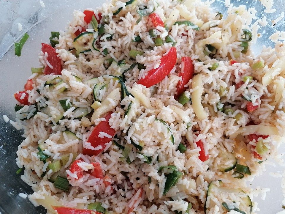 Sommerlich leichter Reissalat von Calorine| Chefkoch