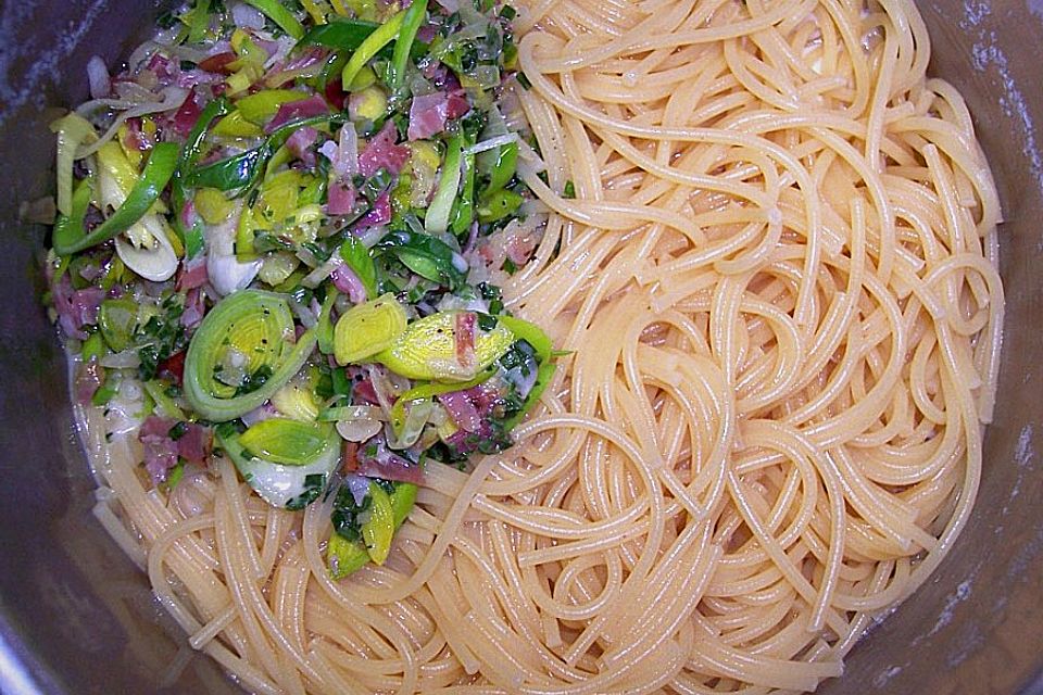 Spaghetti Carbonara á la Mama