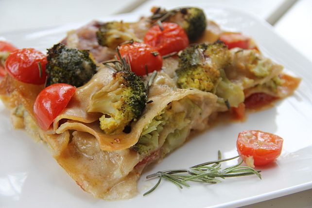 Brokkoli - Lasagne mit Rosmarintomaten von malakan-fisch| Chefkoch